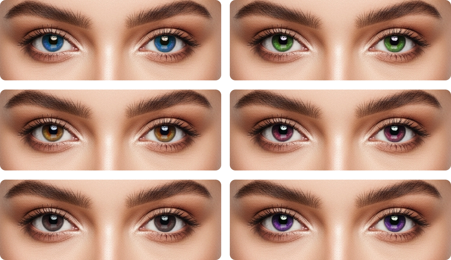 Various Color Lens Options