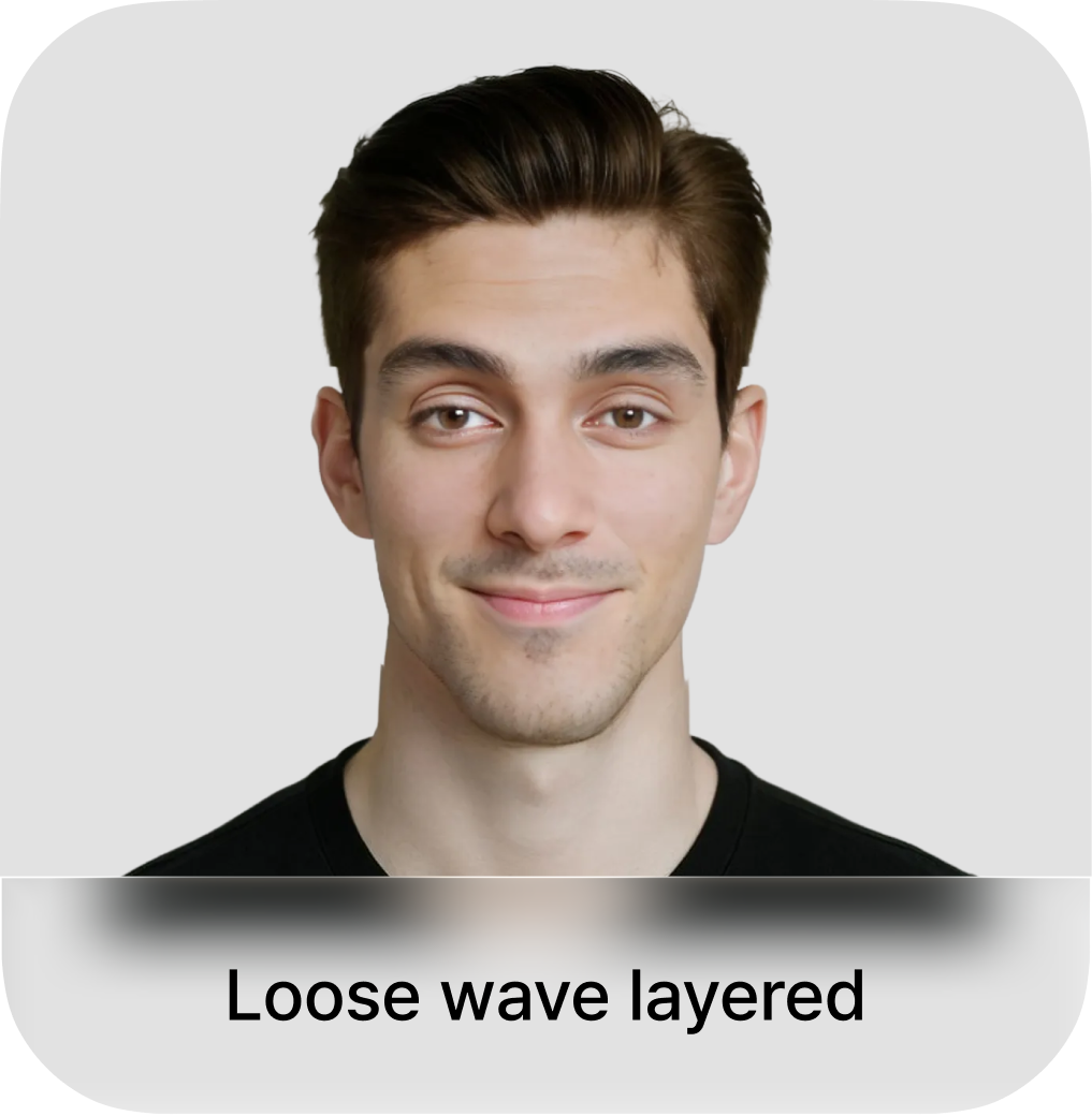 Caucasian Man Hair Simulation