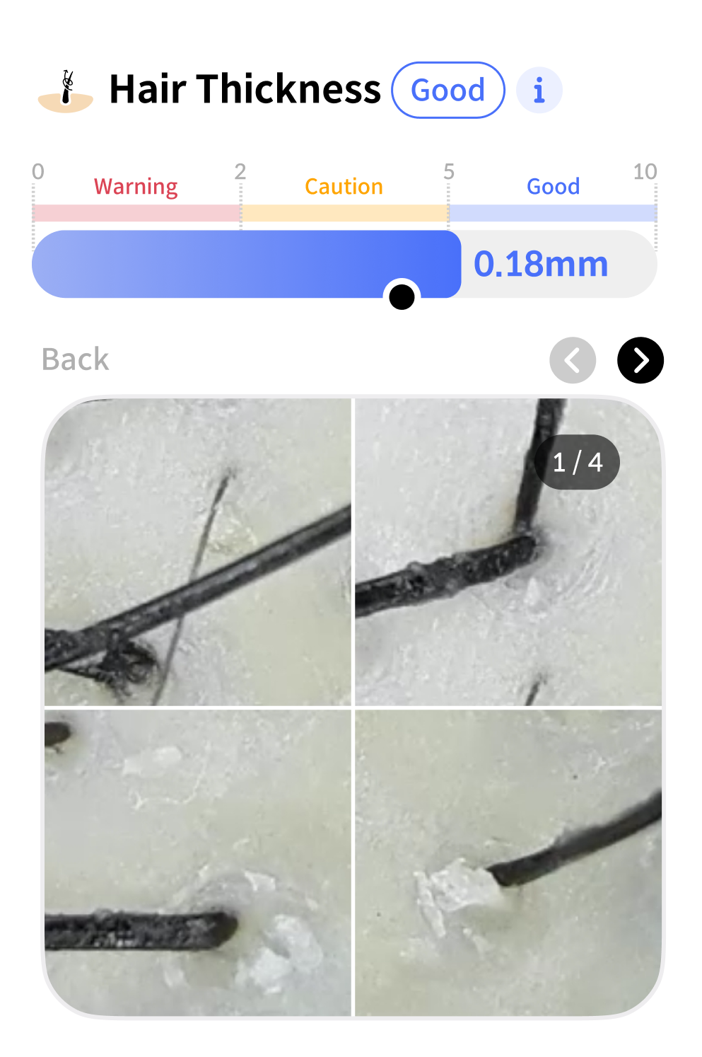 Scanner analysis data 8